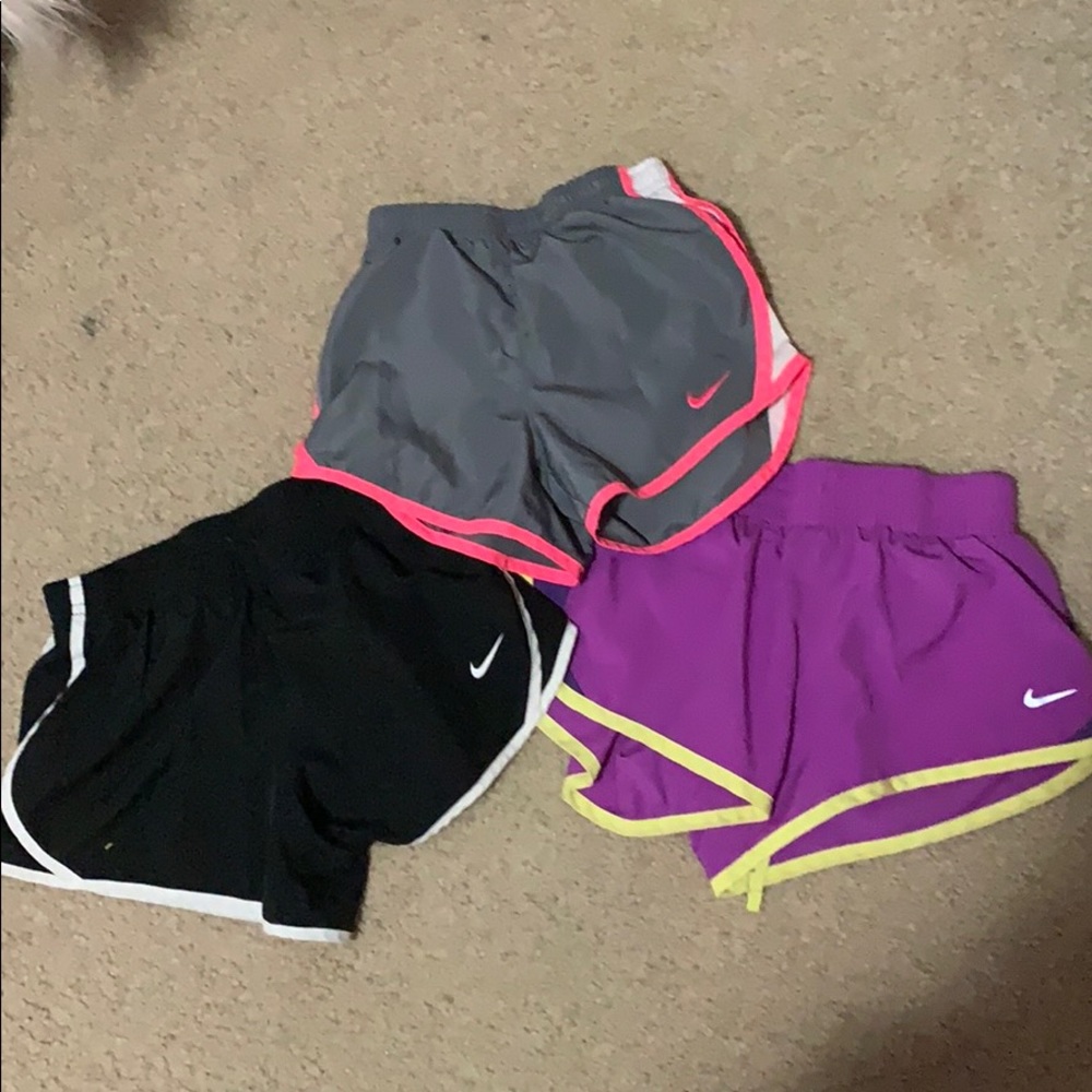 3 Nike kids shorts